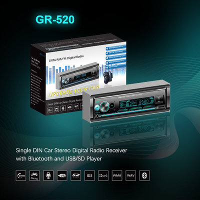 จีน เครื่องเล่น MP3 ในรถยนต์ 1 DIN Smart DRM วิทยุติดรถยนต์ DC 12V USB Audio Video Player ผู้ผลิต