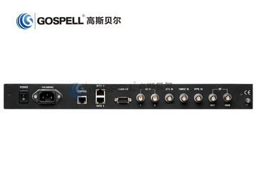 ประเทศจีน ตัวควบคุมช่องสัญญาณแบบเดี่ยว DTV Modem DVB-T2 ตัวปรับสัญญาณ QPSK Dual ASF แบบ Redundant ASIGE Gigabit IP ผู้ผลิต