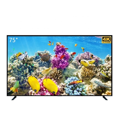 จีน Ultra HD 75 85 98 100 นิ้ว Smart TV Flat Screen TV WiFi แอนดรอยด์ 4K LED TV TV สําหรับขาย ผู้ผลิต