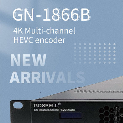 จีน Gospell 4K HD Multi-channel HEVC Digital TV Encoder Headend อุปกรณ์ H.265 IPTV Streaming Encoder ผู้ผลิต